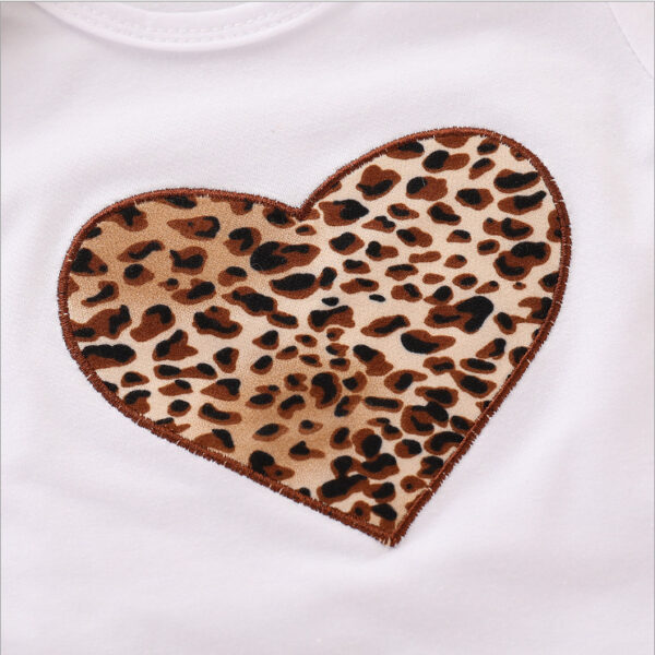 Printed Love Romper Children's clothing - Image 4