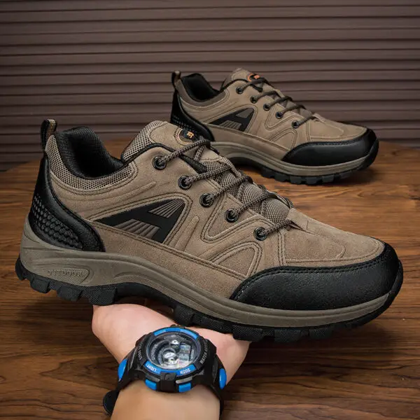 Low-top Outdoor Boots Wear-resistant Combat Boots Climbing Shoes - Image 3