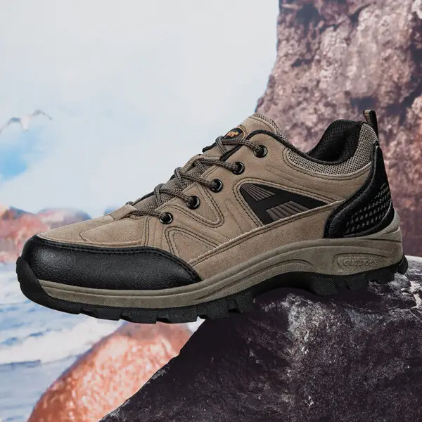 Low-top Outdoor Boots Wear-resistant Combat Boots Climbing Shoes - Image 5
